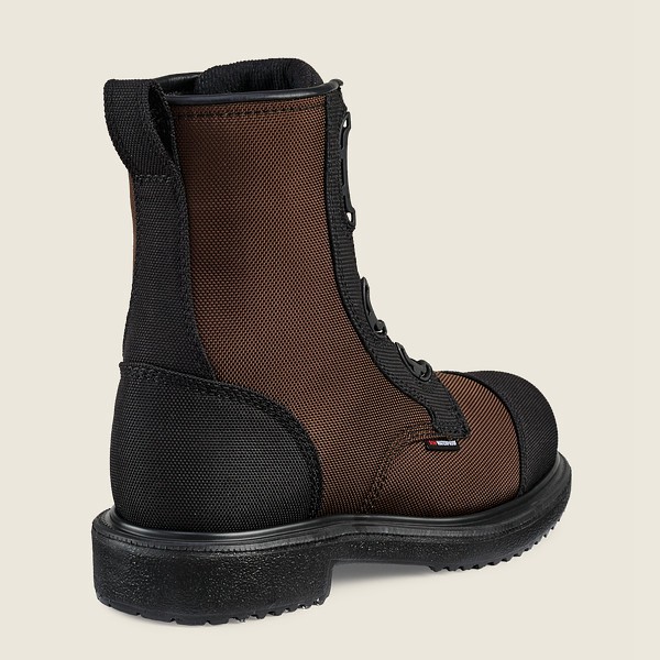 Botas de Seguridad Red Wing Hombre Marrom/Negros - Maxbond - 8-Inch Boa® Toe - 214-VTXHMC